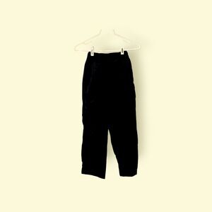 Columbia Kids Black Rain Pants, Size Medium